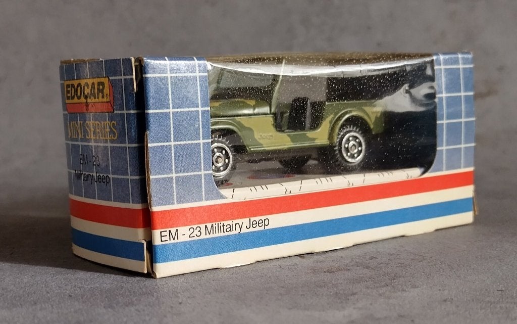 MILITAIRY JEEP - Edocar EM-23 NIEUW in doosje, Ophalen of Verzenden, Nieuw, Auto