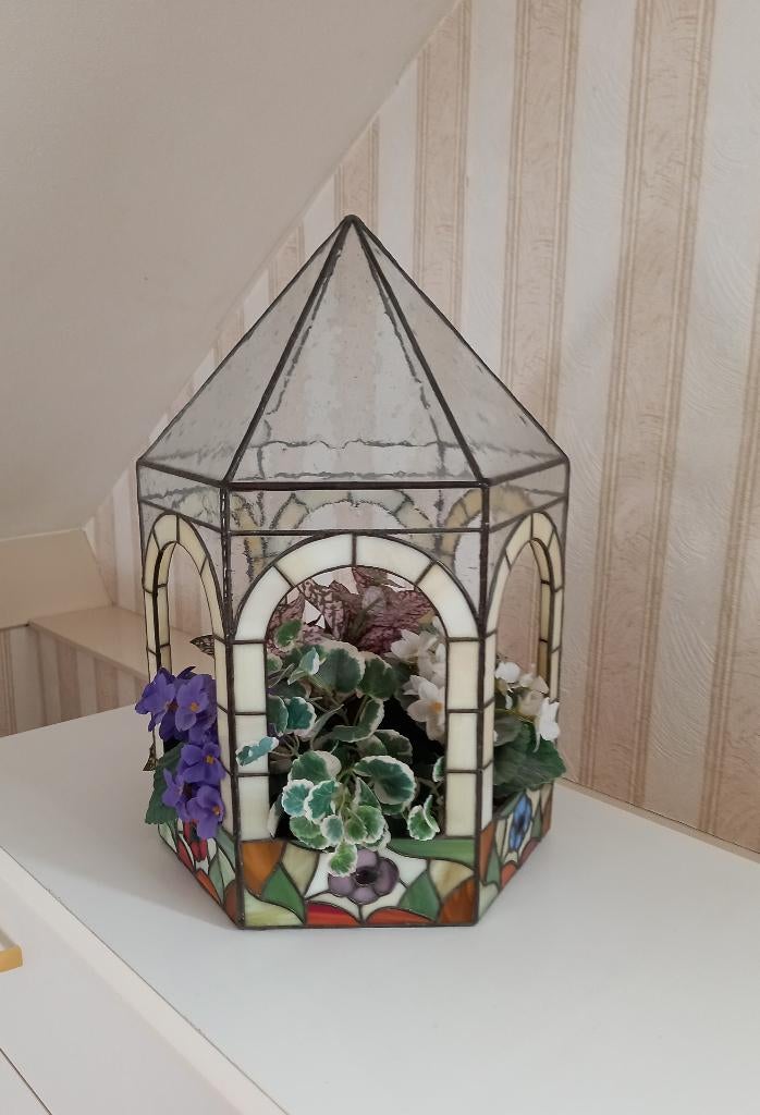 Zeskantige Caroussel van Tiffany, Huis en Inrichting, Woonaccessoires | Overige, Nieuw, Ophalen of Verzenden