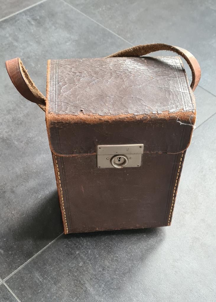 Mooie vintage opbergtas voor Fototoestel, Audio, Tv en Foto, Fotografie | Fototassen, Ophalen of Verzenden, Gebruikt, Schoudertas