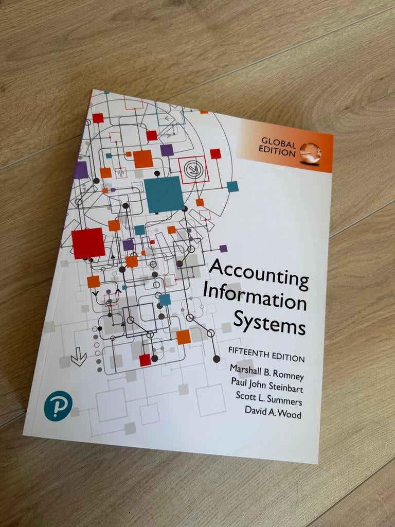 Accounting Information Systems - Global Edition, Ophalen of Verzenden, Gamma, Zo goed als nieuw, HBO