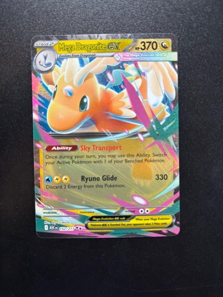 Mega Dragonite ex (ASC 152), Ophalen, Zo goed als nieuw