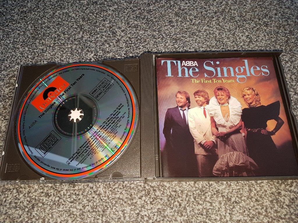 2 CD's ABBA The Singles The First Ten Years, Ophalen of Verzenden, Gebruikt, Pop