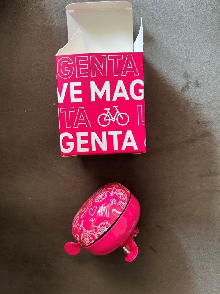 Fietsbel love Magenta, Ophalen of Verzenden, Nieuw