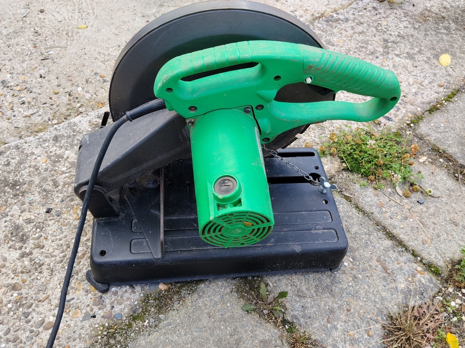 Hitachi CC 14SF Afkortzaag - Krachtige 2000W machine, Doe-het-zelf en Verbouw, Gereedschap | Zaagmachines, Ophalen, Gebruikt, 70 mm of meer