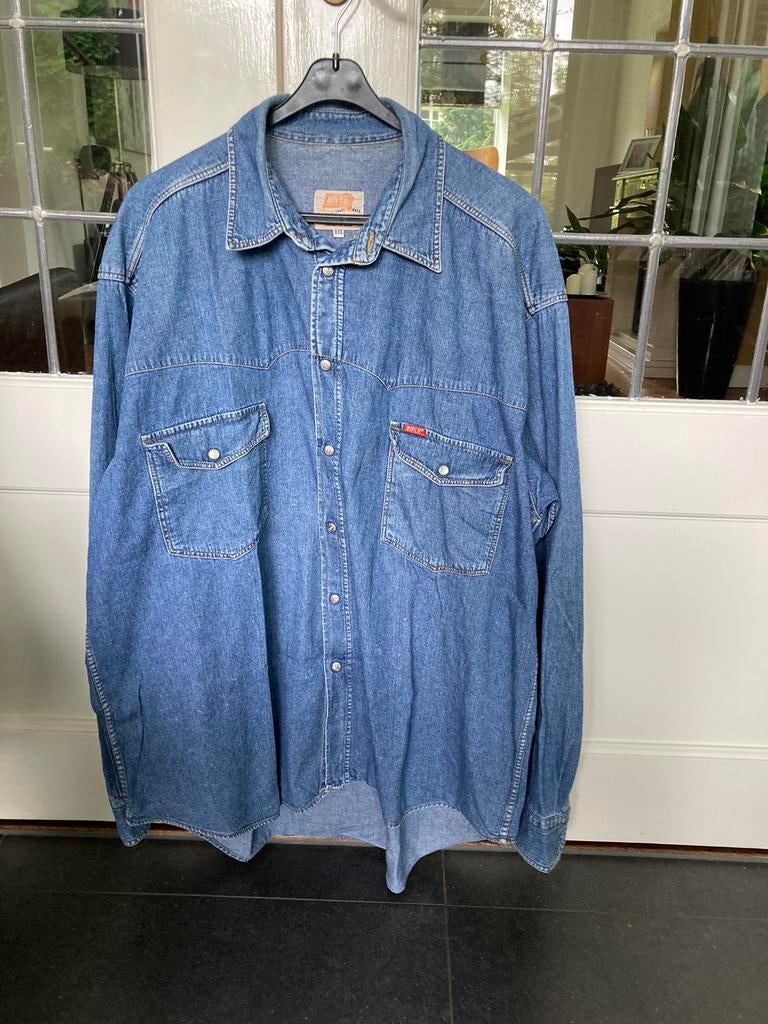 Spijkerblouse Rifle maat XXL, Ophalen of Verzenden, Zo goed als nieuw, Blauw