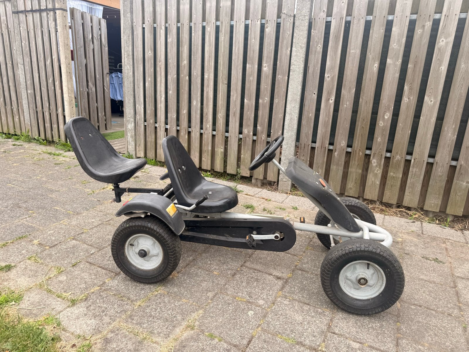 Skelter met duozitje, Ophalen, Gebruikt, Trapvoertuig
