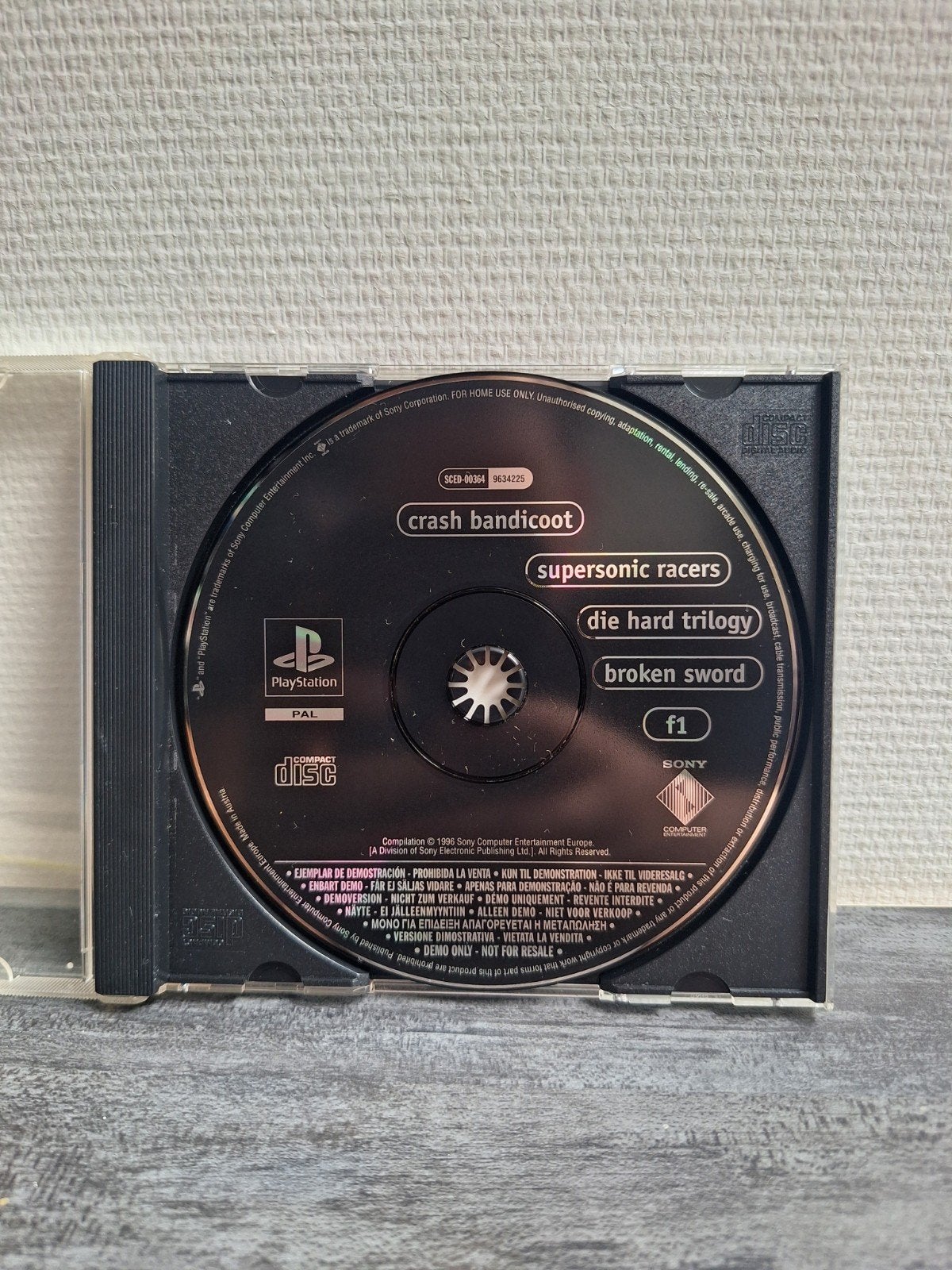 PlayStation 1 Demo Crash Bandicoot Supersonic Racers F1, Spelcomputers en Games, Games | Sony PlayStation 1, Avontuur en Actie