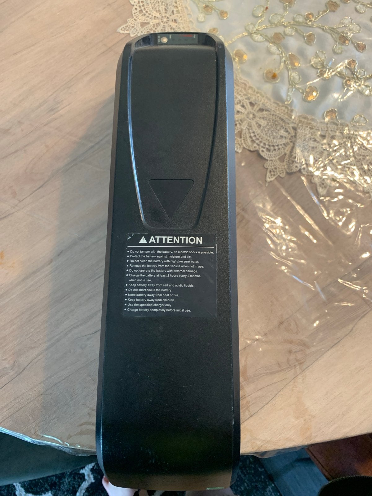 Defecte e-bike accu zonder lader (oude accu), Ophalen of Verzenden, Gebruikt