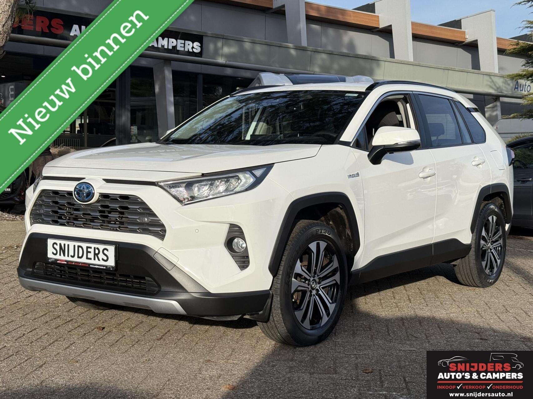 Toyota RAV4 2.5 Hybrid Business Plus keurig onderhouden, Dealer onderhouden, Gebruikt, Zwart, 4 cilinders