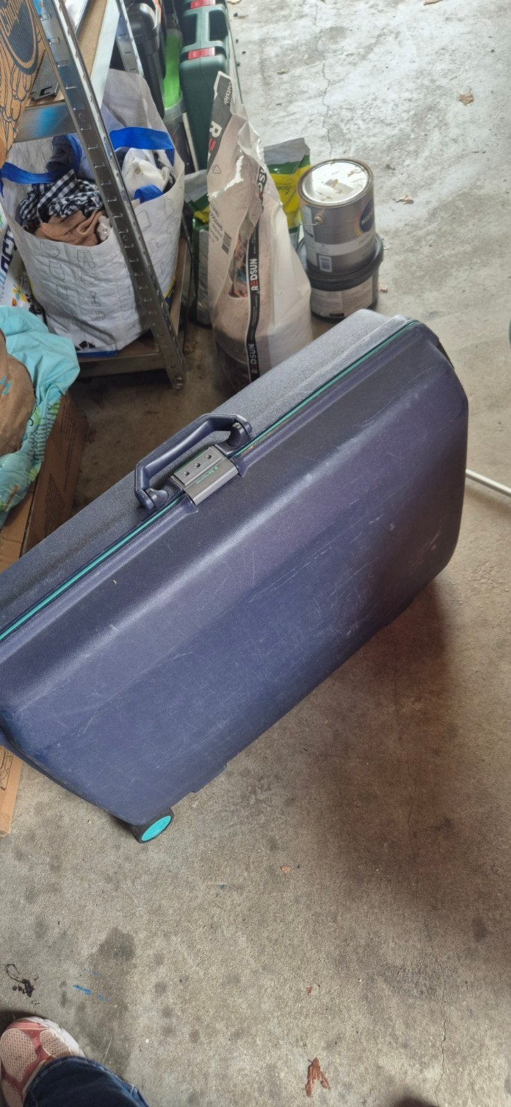 Koffer samsonite, Ophalen of Verzenden, Gebruikt, Hard kunststof