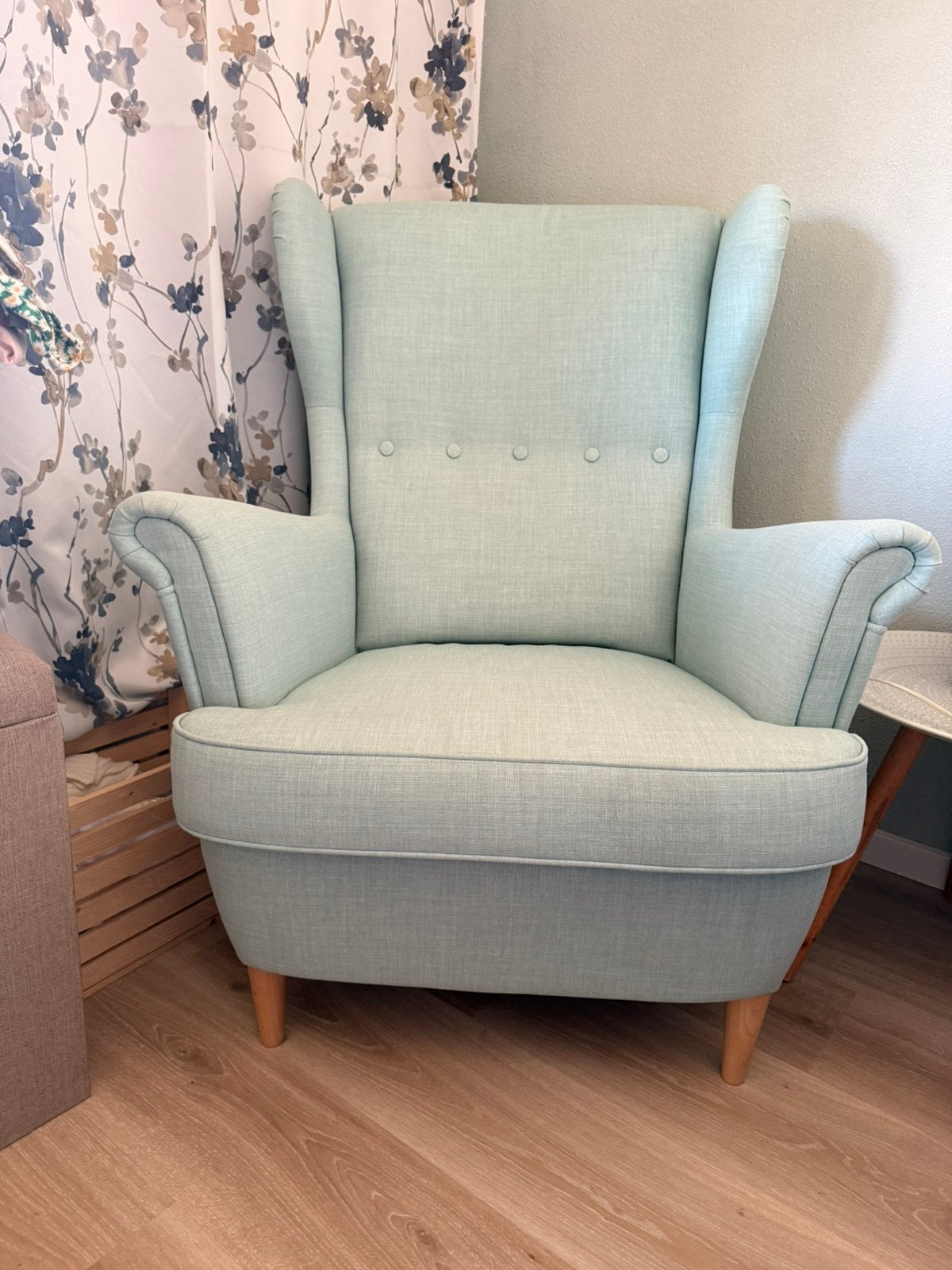 STRANDMON Oorfauteuil Ikea - ZGAN, Ophalen, Zo goed als nieuw, Minder dan 50 cm