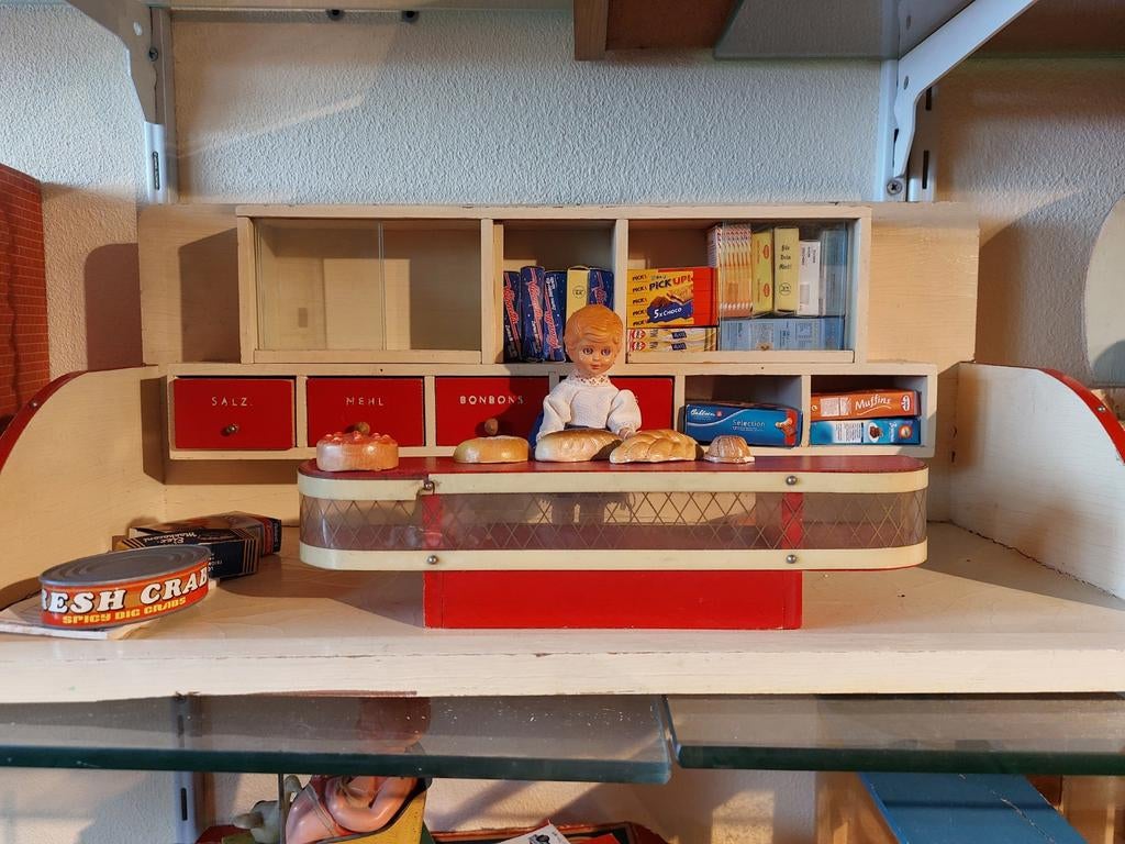 Antiek Duits winkeltje, Ophalen of Verzenden