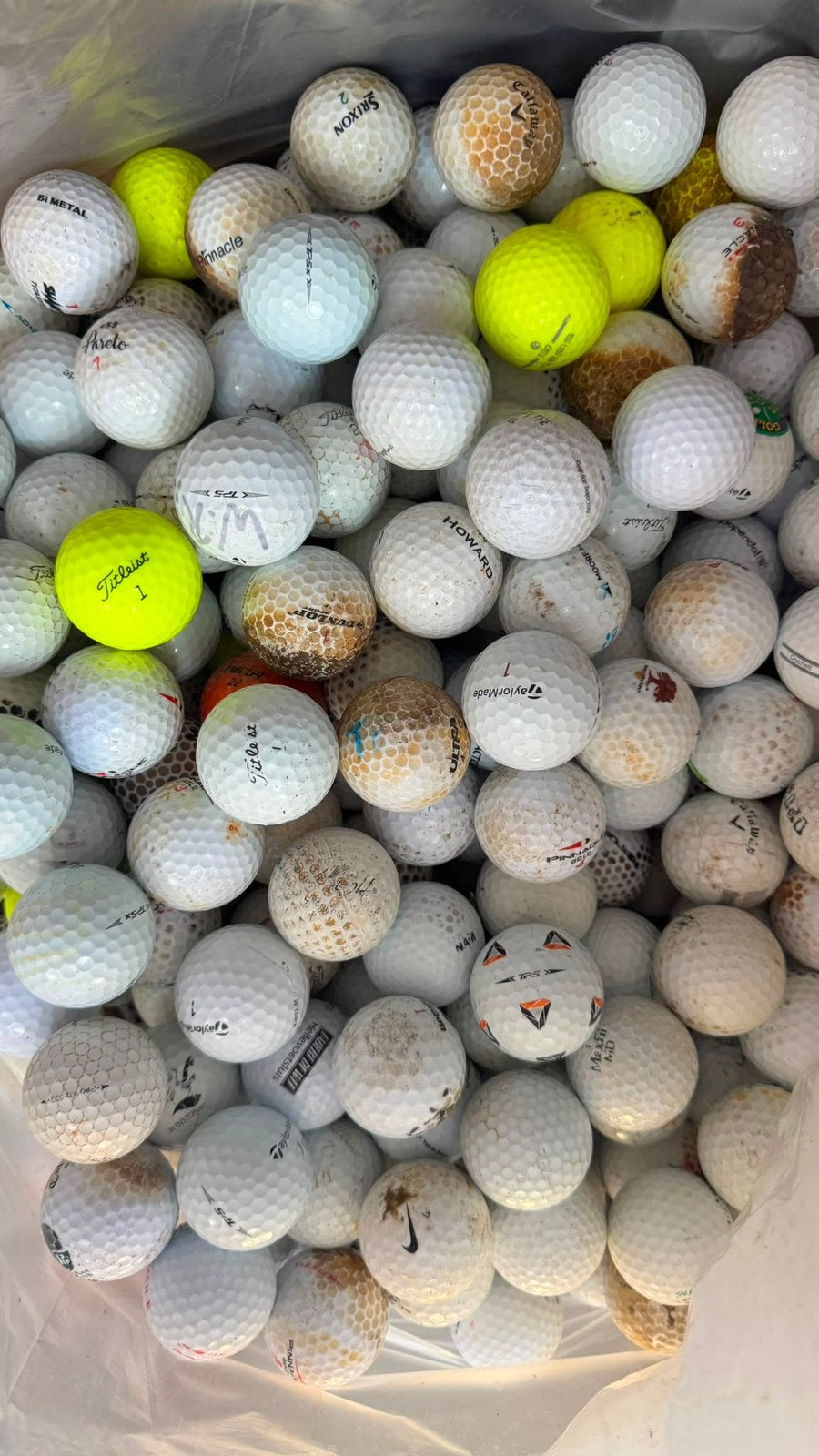 2000 golfballen golf ballen goedkoop, Ophalen, Gebruikt, Bal(len), Overige merken