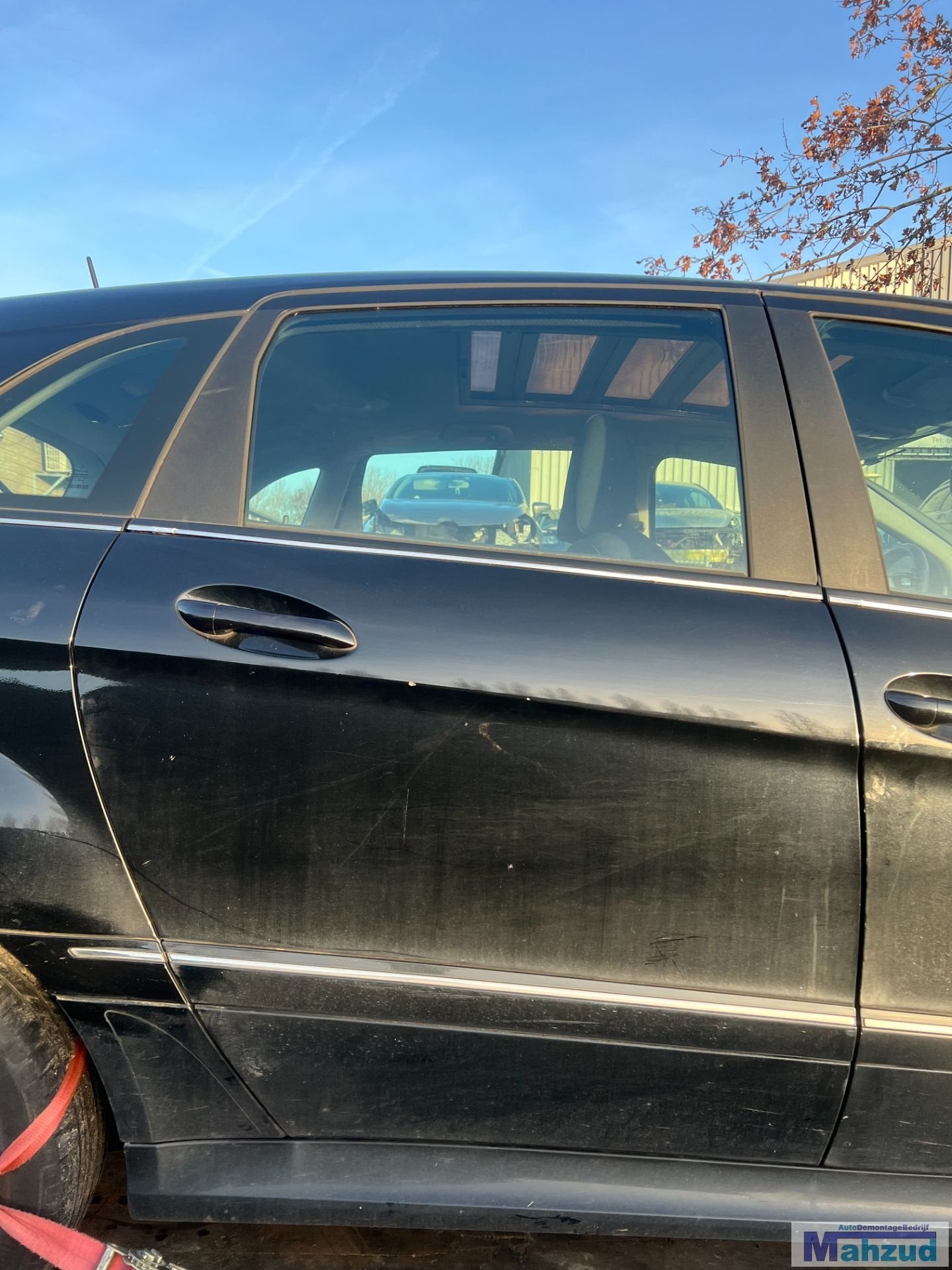 MERCEDES B KLASSE W245 Zwart 191 rechts achter deur 2004-201, Gebruikt, Mercedes-Benz AG, Deur, Mercedes-Benz