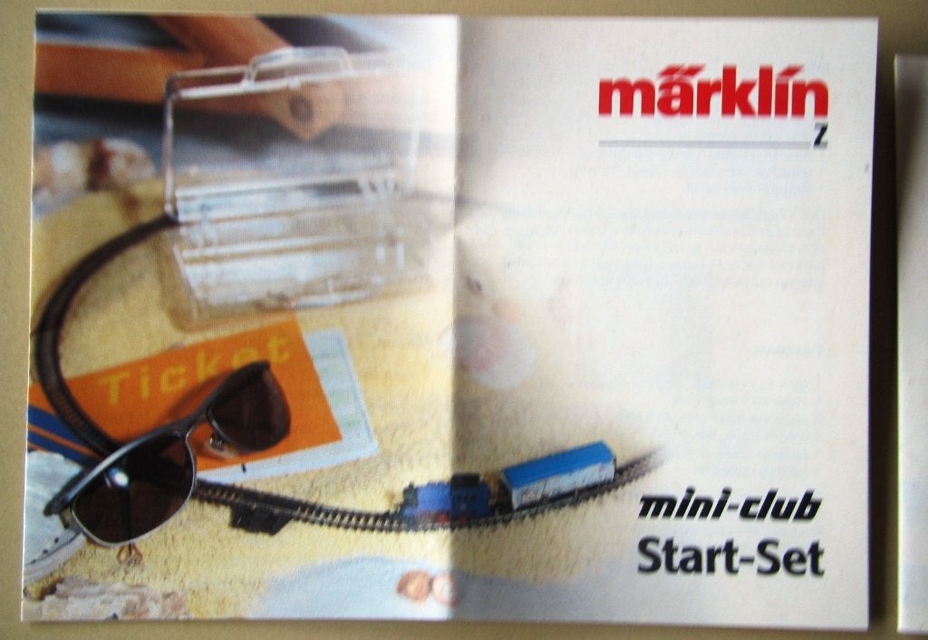 Märklin spoor Z 5 diverse bladen miniclub modeltreinen, Gebruikt, Gelijkstroom, Märklin, Boek, Tijdschrift of Catalogus
