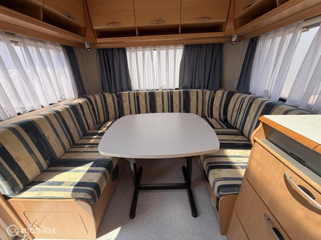 Hymer Eriba Swing 532 Mover Complete Voortent Fietsenrek, Caravans en Kamperen, Koelkast, 7 tot 8 meter, Bedrijf, Hymer