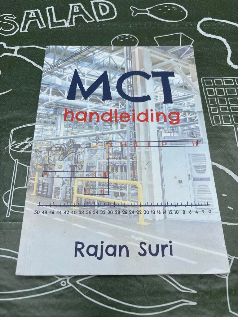 MCT Handleiding - Rajan Suri (Productieverbetering), Ophalen of Verzenden, Beta, Zo goed als nieuw, HBO