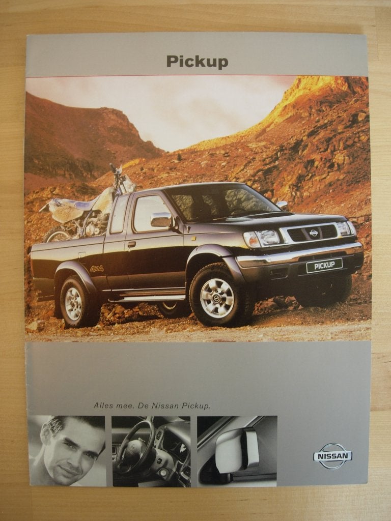Nissan Pickup Brochure 2000 – Navara King Cab Pick-up, Ophalen of Verzenden, Zo goed als nieuw, Nissan, NISSAN