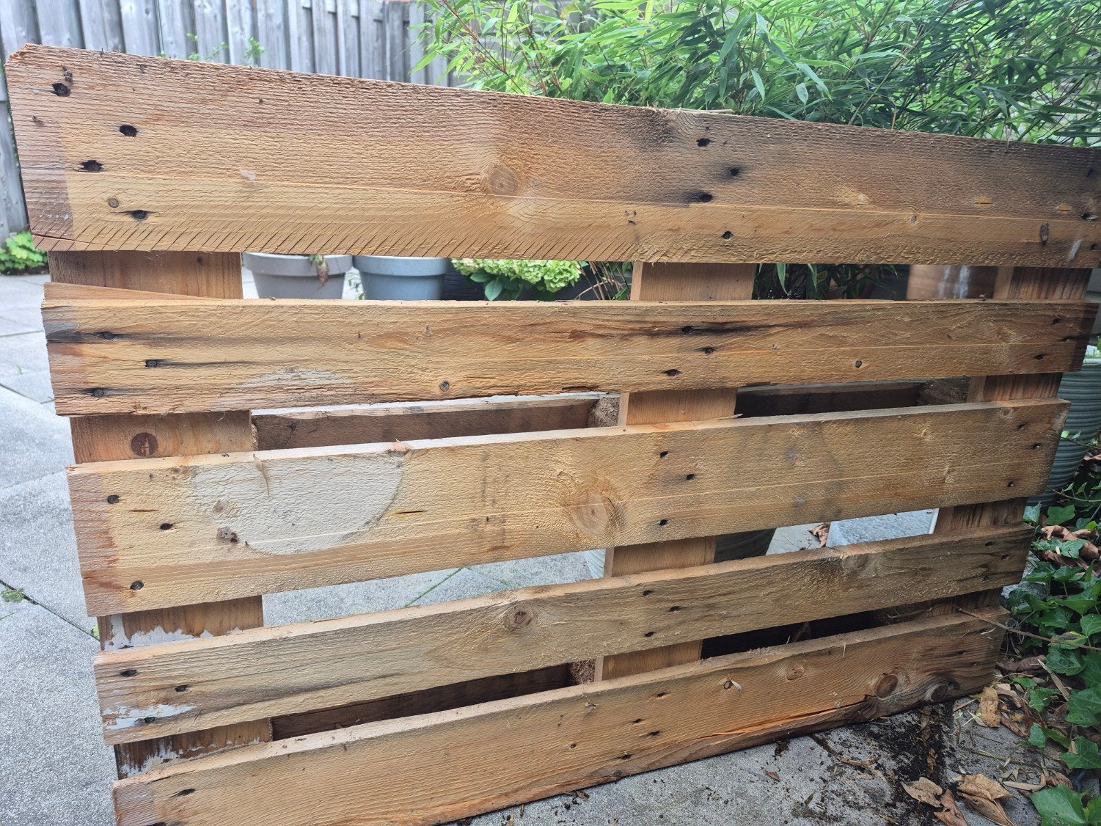 Gebruikte EPAL Pallet - Ideaal voor tuinprojecten, Tuin en Terras, Ophalen, Gebruikt, 180 tot 250 cm, Overige typen