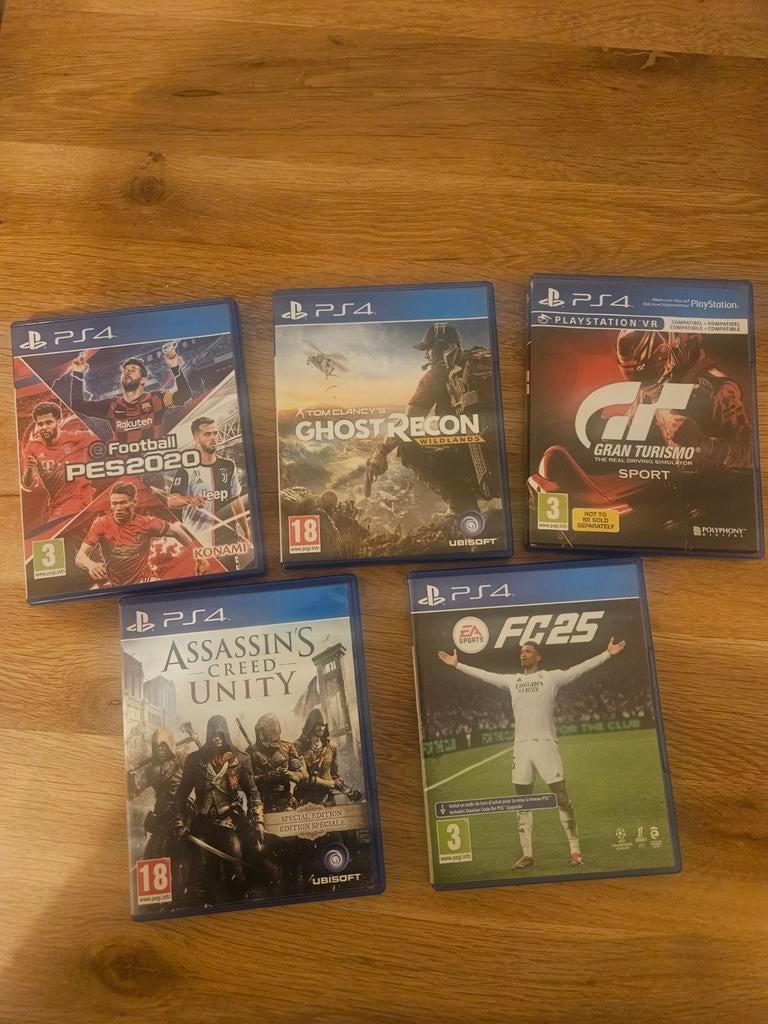 3 PS4 Games, 1 speler, Ophalen of Verzenden, Zo goed als nieuw, Vanaf 3 jaar