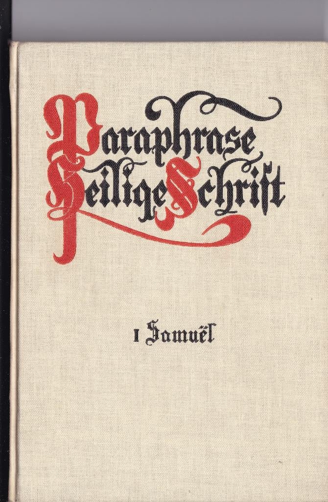 Paraphrase Heilige Schrift / Wever - Franeker, Boeken, Ophalen of Verzenden, Gelezen, Diverse auteurs, Christendom | Protestants