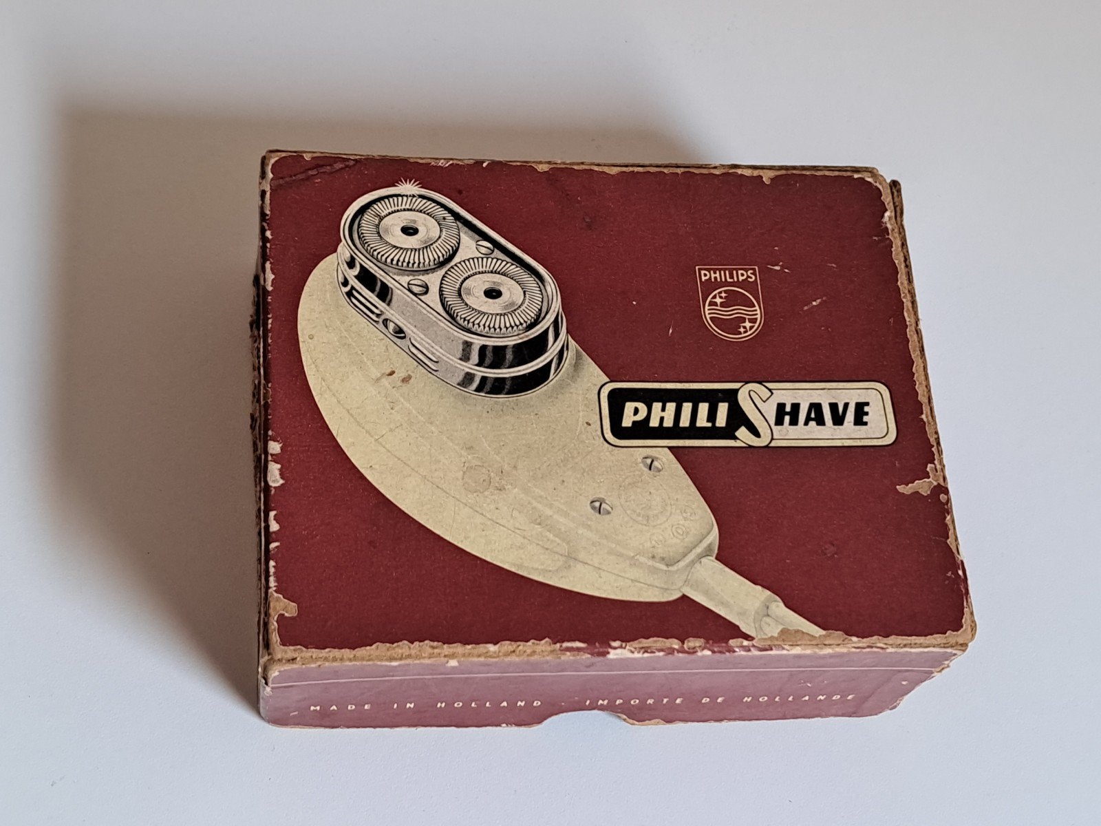 Vintage Philips Philishave scheerapparaat in originele doos, Ophalen of Verzenden