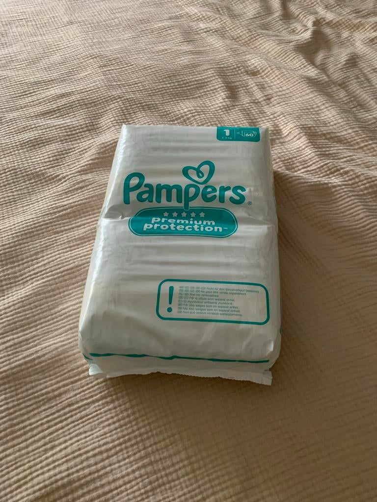 Pampers Premium Protection Luiers Maat 1 (2-5 kg), Ophalen of Verzenden, Nieuw