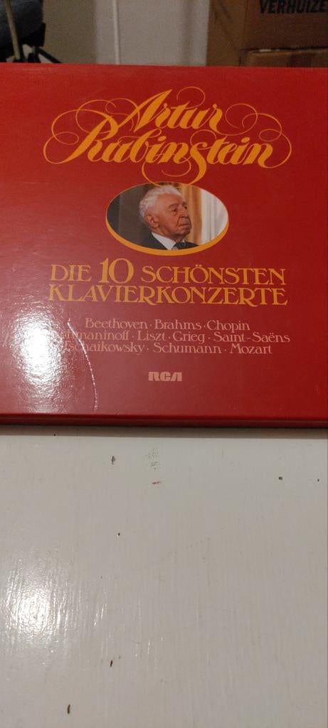 Artur Rubinstein - Die 10 Schönsten Klavierkonzerte, Ophalen of Verzenden