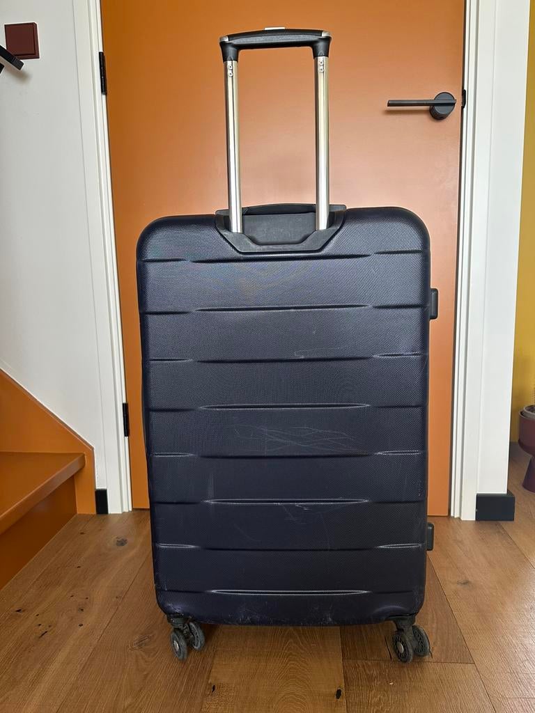 Koffer March spinner 76 cm, Sieraden, Tassen en Uiterlijk, Koffers, Gebruikt, Hard kunststof, 45 tot 55 cm, 70 cm of meer