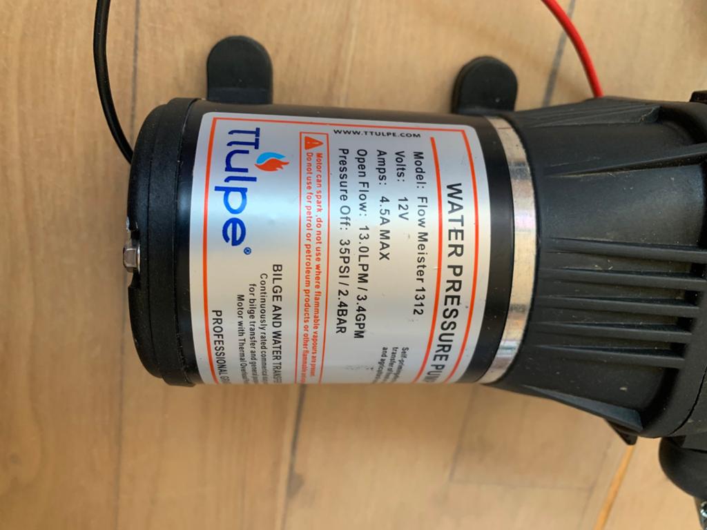 Flow Meister 1312 Automatische drukwaterpomp, Ophalen of Verzenden, Zo goed als nieuw, Motor en Techniek