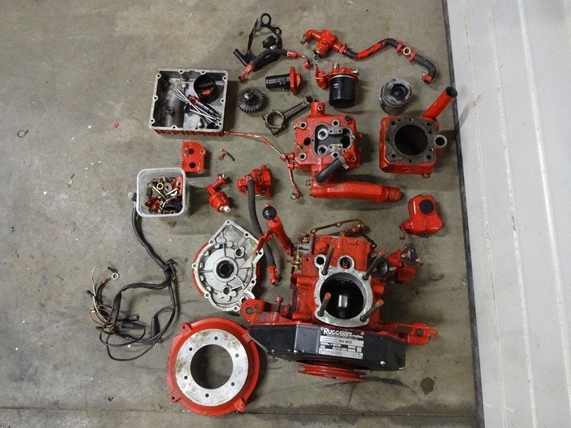 Ruggerini RM 80 in onderdelen, Ophalen, Gebruikt, Motor en Techniek