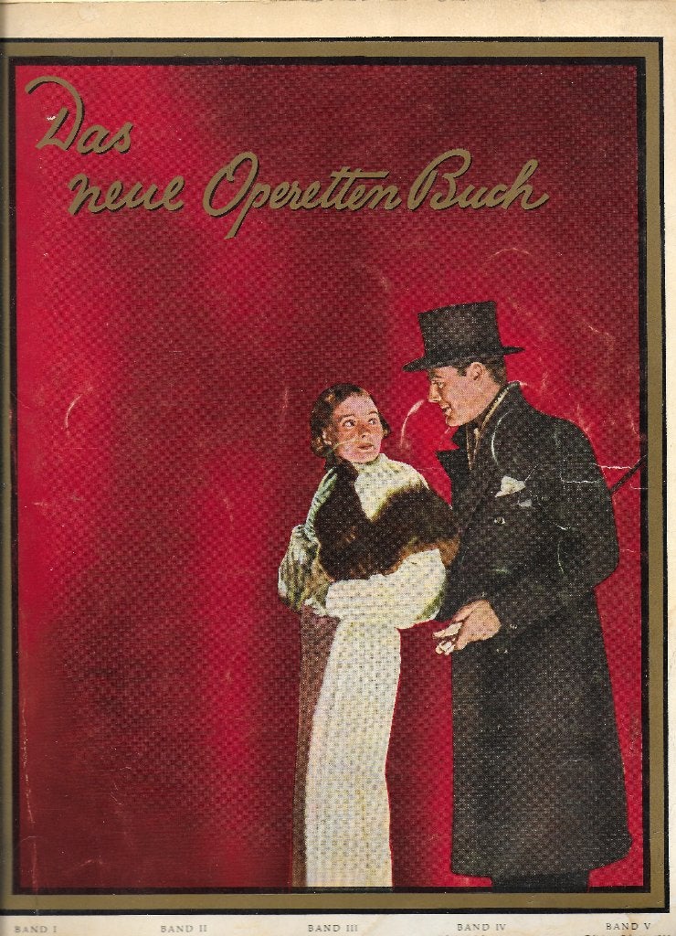 Bo1580 bladmuziek das neue operetten buch band 1, Muziek en Instrumenten, Bladmuziek, Zang, Gebruikt, Klassiek, Ophalen of Verzenden