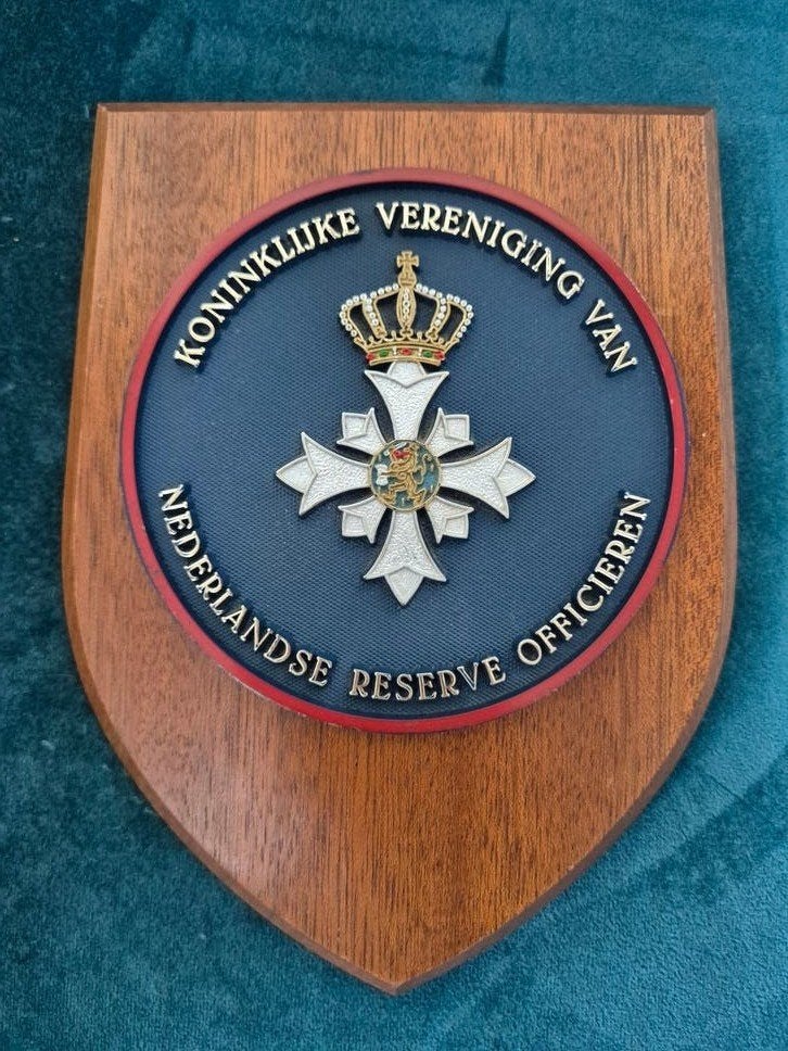 Wapenschild Koninklijke Vereniging van Reserve Officieren, Verzenden, Landmacht, Nederland, Embleem of Badge