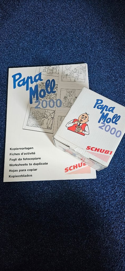 papa moll 2000, Eén stripboek, Ophalen of Verzenden, Gelezen