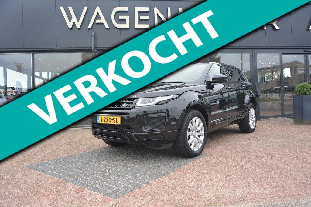 Land Rover Range Rover Evoque 2.0 Si4 HSE Dynamic PANO|Leder, Auto's, Land Rover, 12 maanden, 4 cilinders, Zwart, Leder