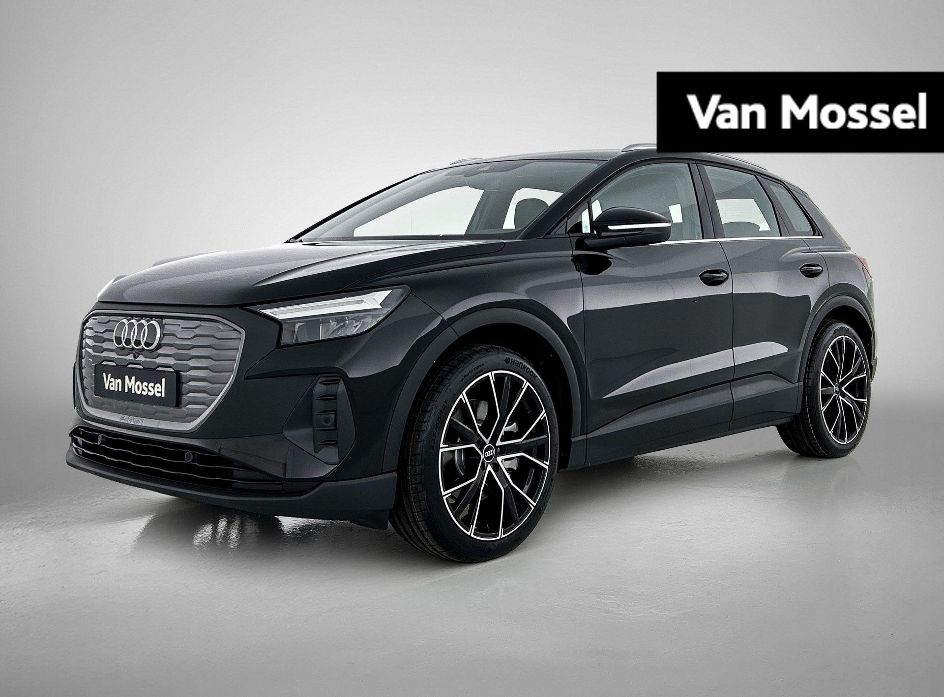 Audi Q4 e-tron 40 Edition 77 kWh 204 PK | Audi soundsystem |, Auto's, 12 maanden, Zwart, Zwart, Q4 e-tron