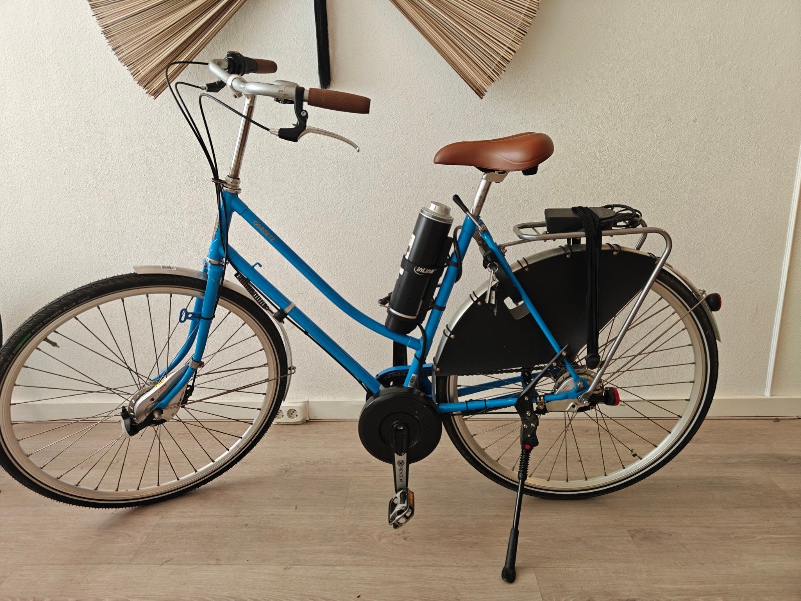 elektrische damesfiets met Pendix motor – 300 Wh, 51 tot 55 cm, Ophalen, Zo goed als nieuw, Overige merken