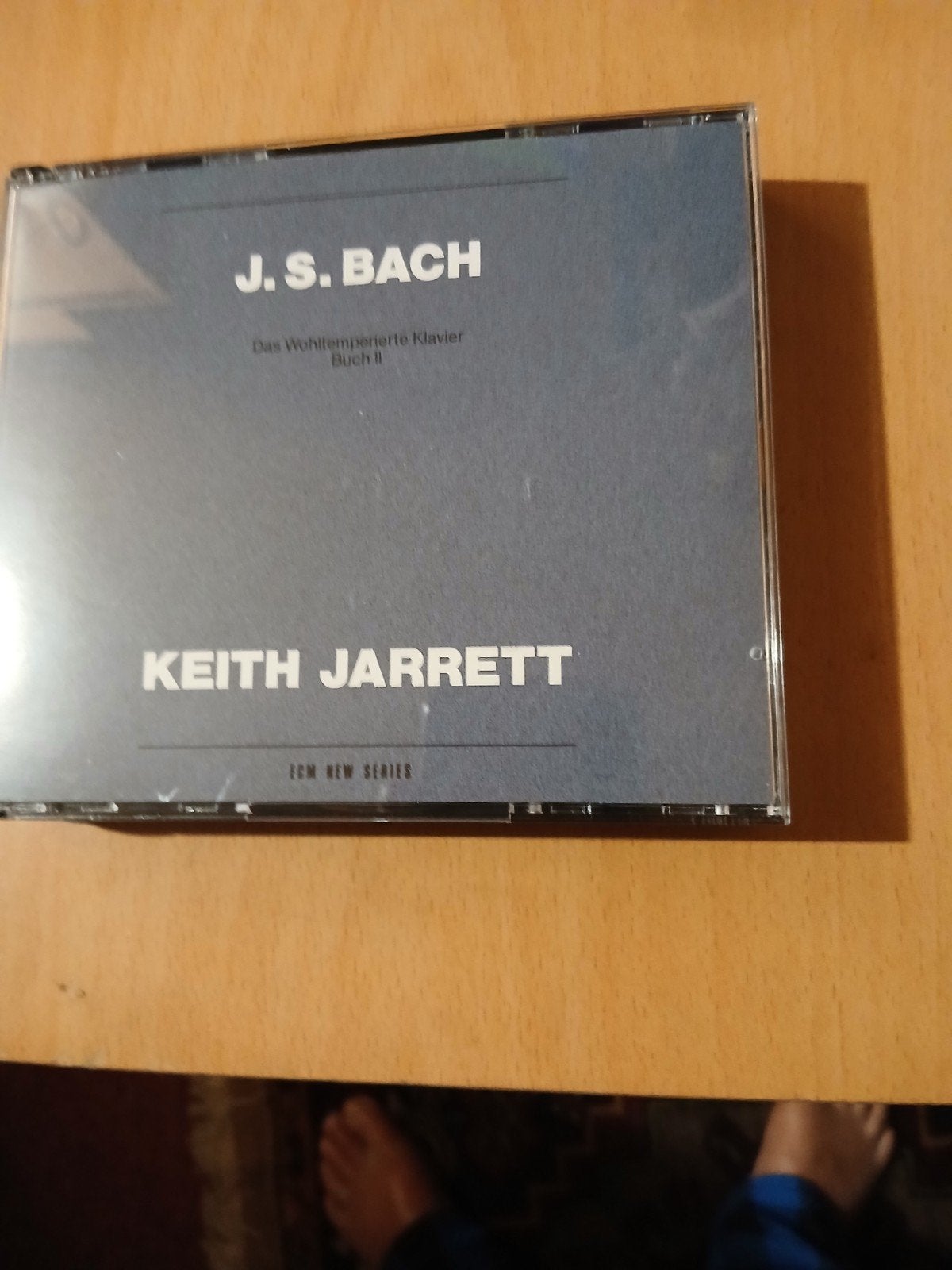 J.S. Bach - Das Wohltemperierte Klavier  II - Keith Jarre, Ophalen of Verzenden, Zo goed als nieuw, Pianomuziek, Inclusief doosje