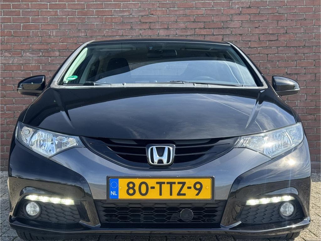 Honda Civic 1.4 SPORT | NL-AUTO! | NAVI! | CRUISE!, Voorwielaandrijving, Euro 5, Gebruikt, Zwart