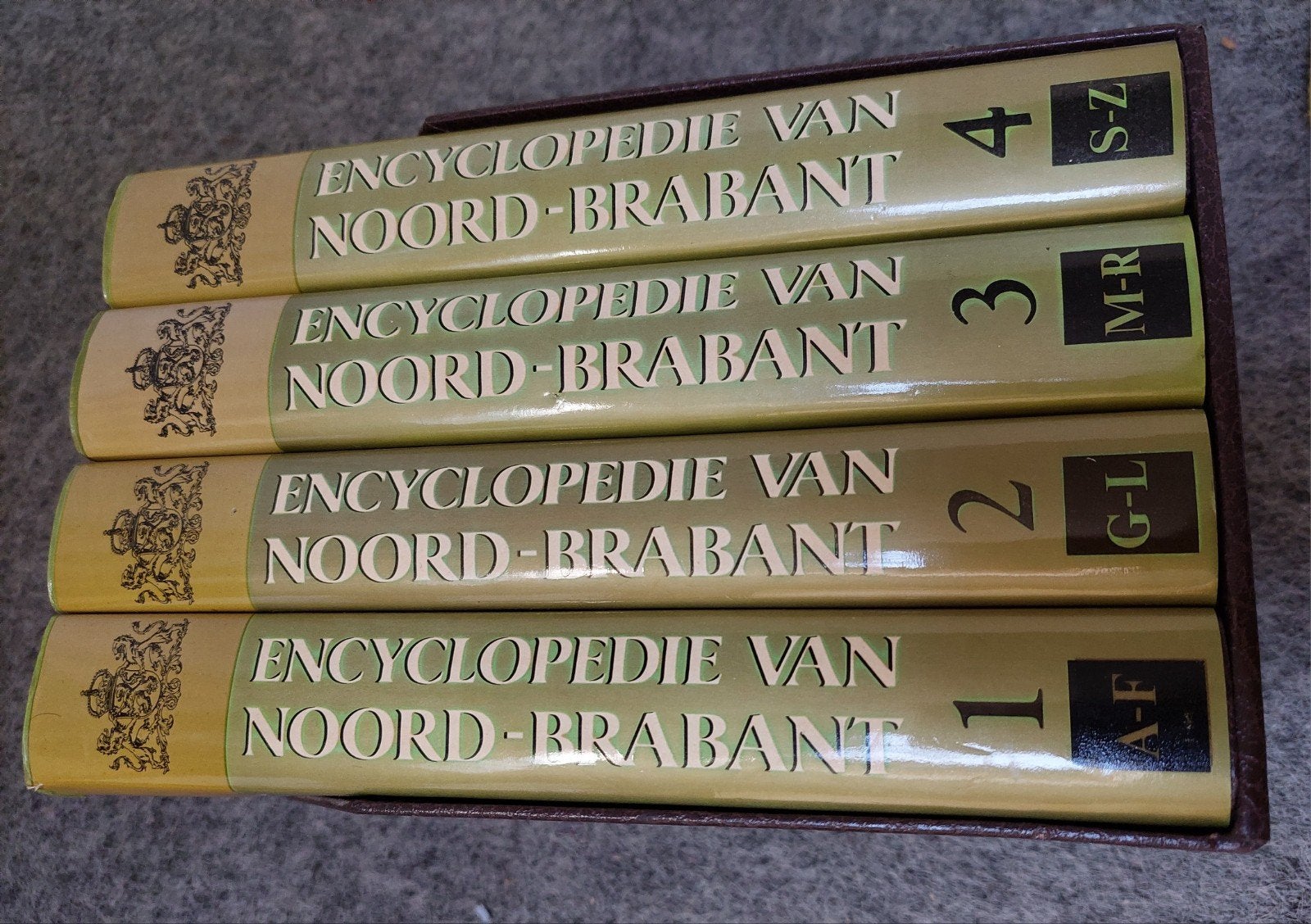 Encyclopedie van Noord-Brabant - Complete Serie (4 delen), Boeken, Ophalen of Verzenden, Zo goed als nieuw, Algemeen, Complete serie