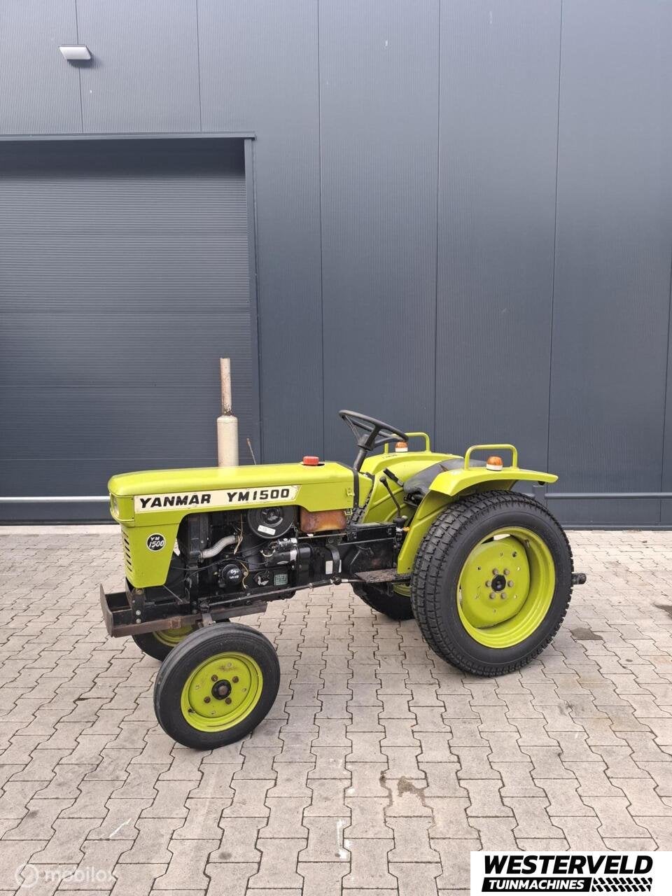 Gebruikte Yanmar YM1500 mini tractor 15 Pk, Overige merken, Info@westerveldtuinmachines.nl, Handelsplein, Yanmar