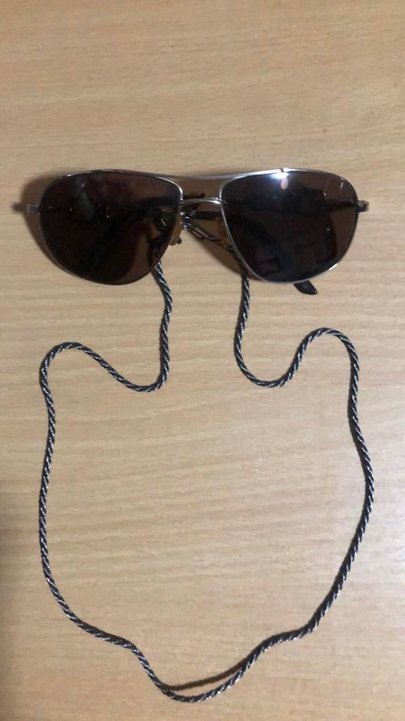 Zonnebril bruin sterkte -1.25 met Ray-Ban hoes, Ophalen of Verzenden