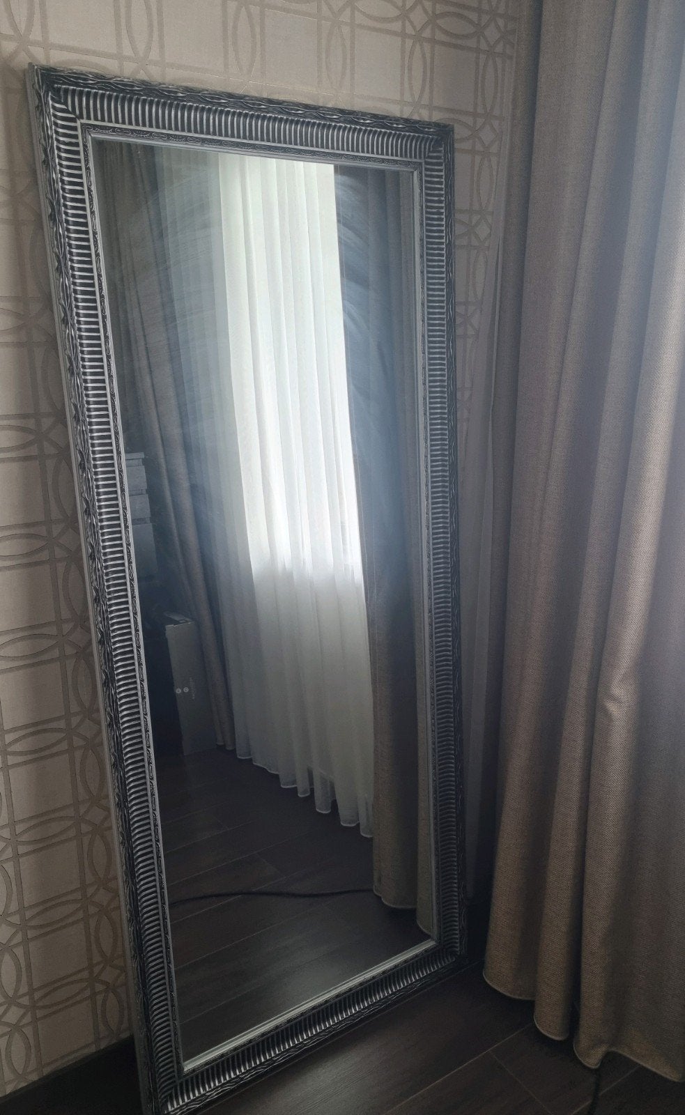 DIANALUND Spiegel 78x180 zilver, Huis en Inrichting, Woonaccessoires | Spiegels, Ophalen, Gebruikt, 75 tot 100 cm, 150 tot 200 cm