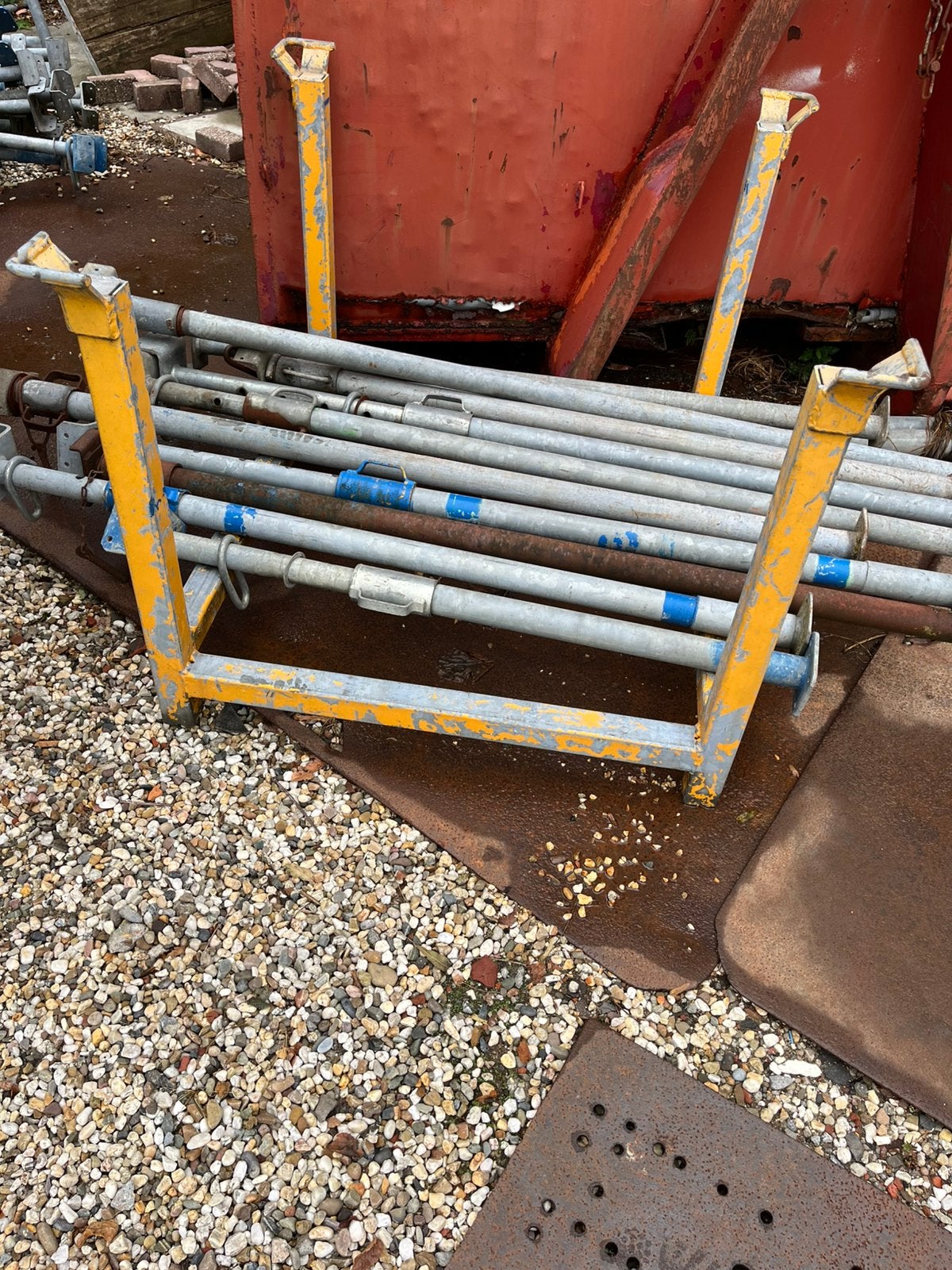 stempels, steiger bokken en bouwkast, Ophalen, Zo goed als nieuw, Overige typen, Minder dan 2 meter