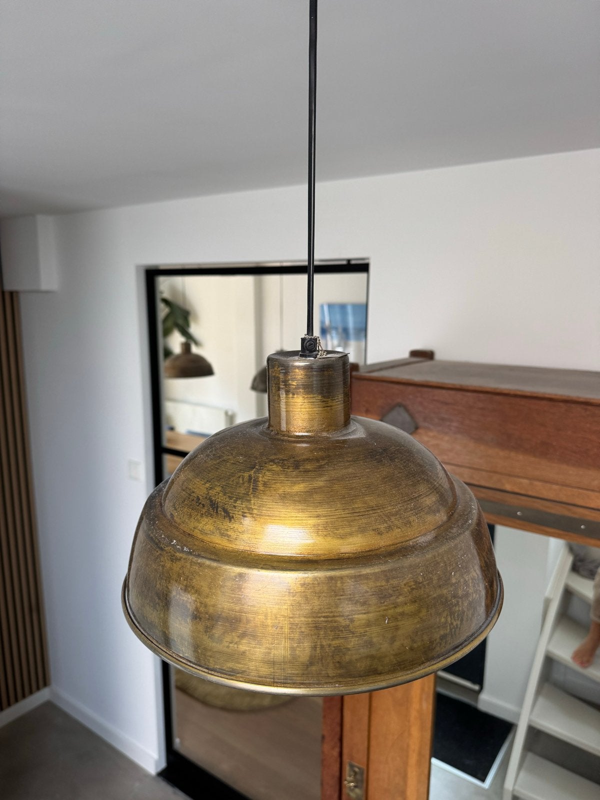 Riviera Maison hanglamp - past in iedere stijl, Ophalen, Zo goed als nieuw, Metaal, E27 (groot)