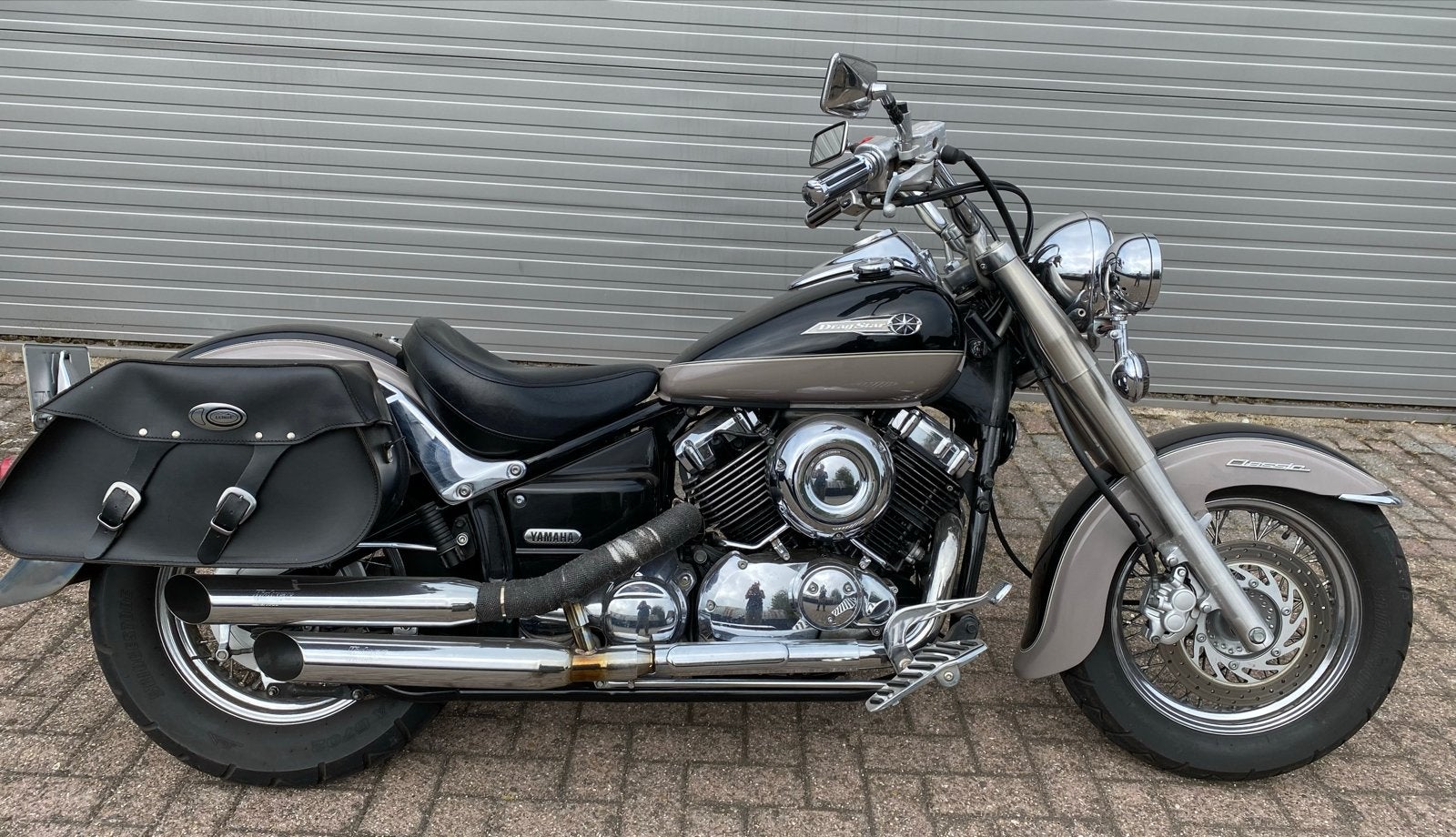 Yamaha Dragstar 650 Classic - Chopper met accessoires, 2 cilinders, Chopper, Gebruikt, Particulier