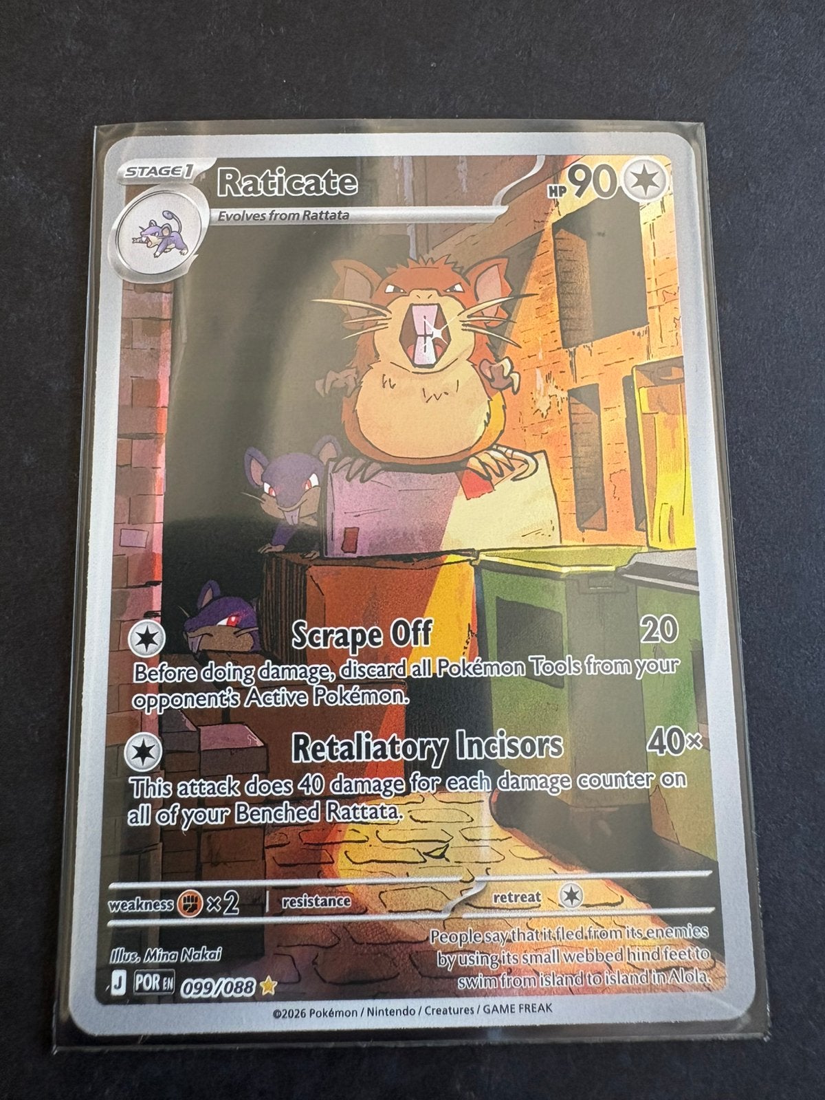 Raticate 099/088, Ophalen of Verzenden, Zo goed als nieuw