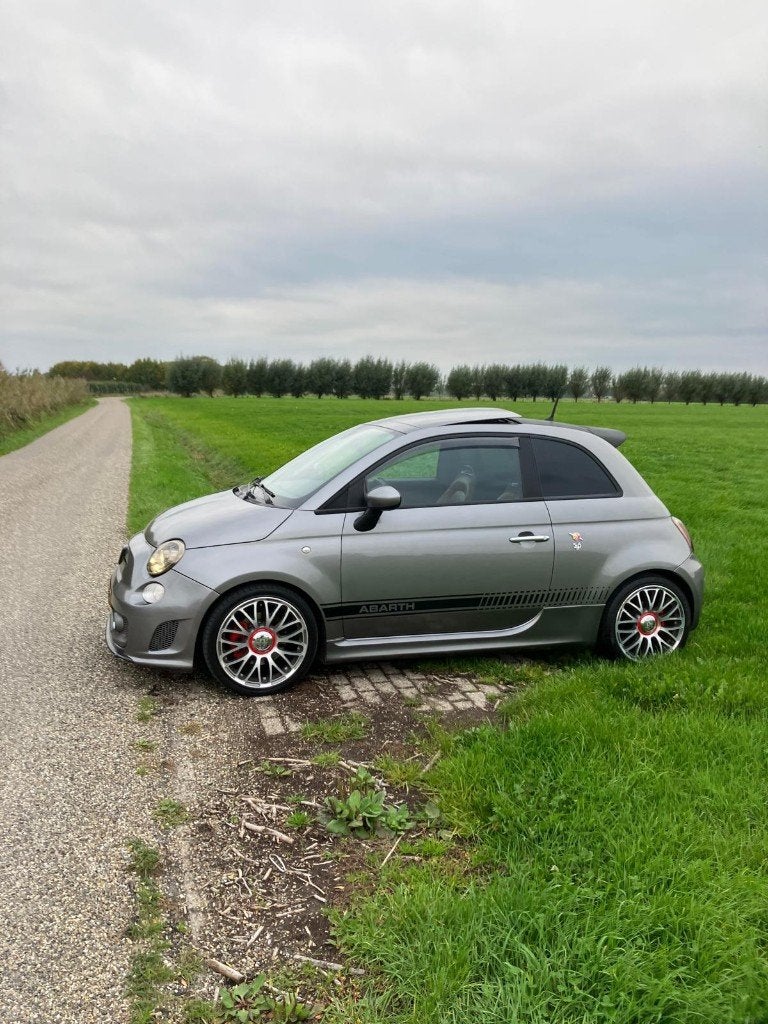 Fiat 500 1.4 T-jet Abarth stage 3, 250 pk, 2014, Auto's, Euro 6, 4 cilinders, 49 €/maand, Leder
