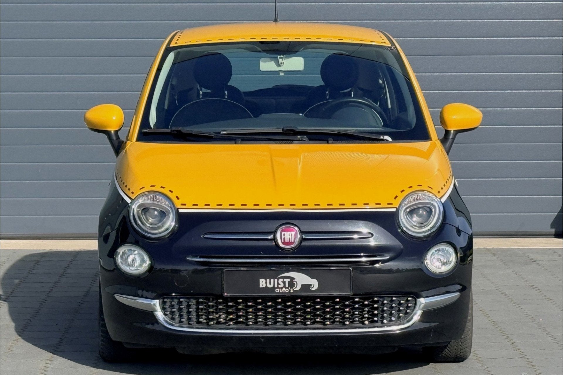 Fiat 500 0.9 TwinAir Turbo Lounge PANO NAVI LMV (bj 2015), Voorwielaandrijving, Dealer onderhouden, Stof, Gebruikt