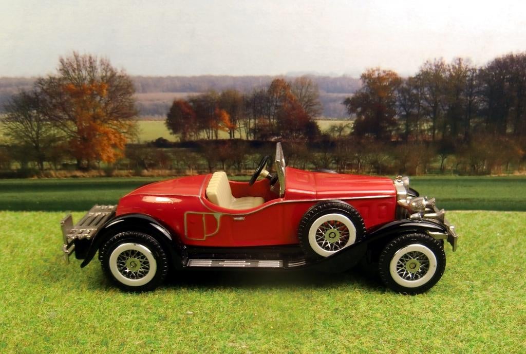 (08) Stutz Bearcat 1931 van Matchbox MoY 1/43, Ophalen of Verzenden, Gebruikt, Auto, Matchbox